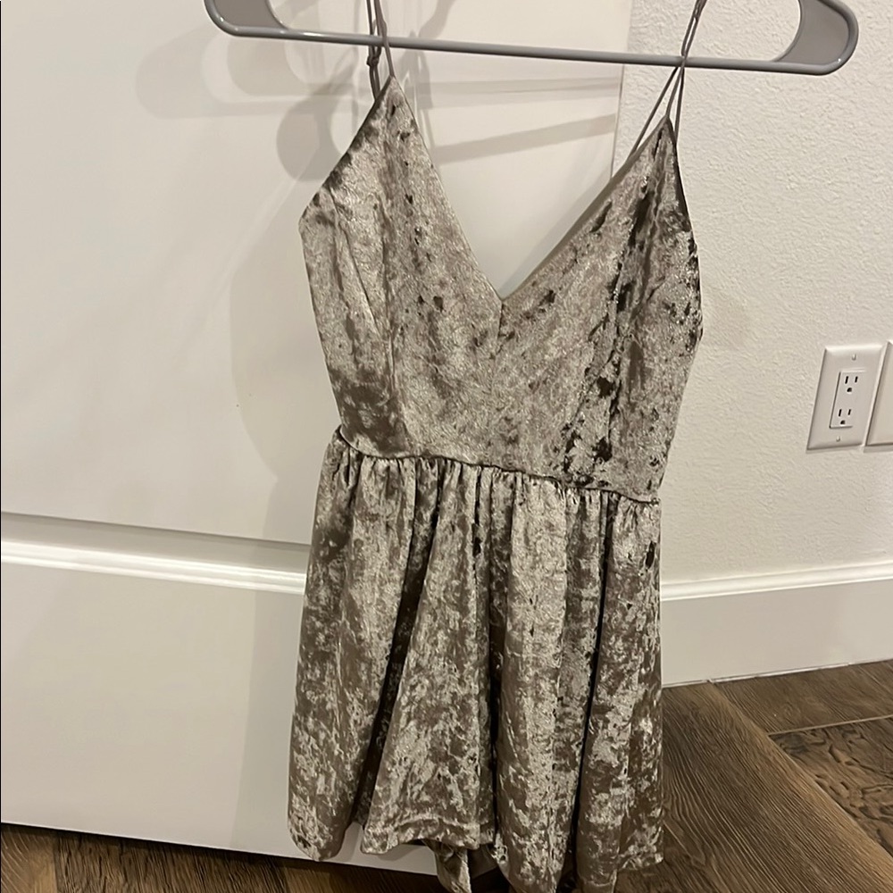 Sam Edelman Metallic romper